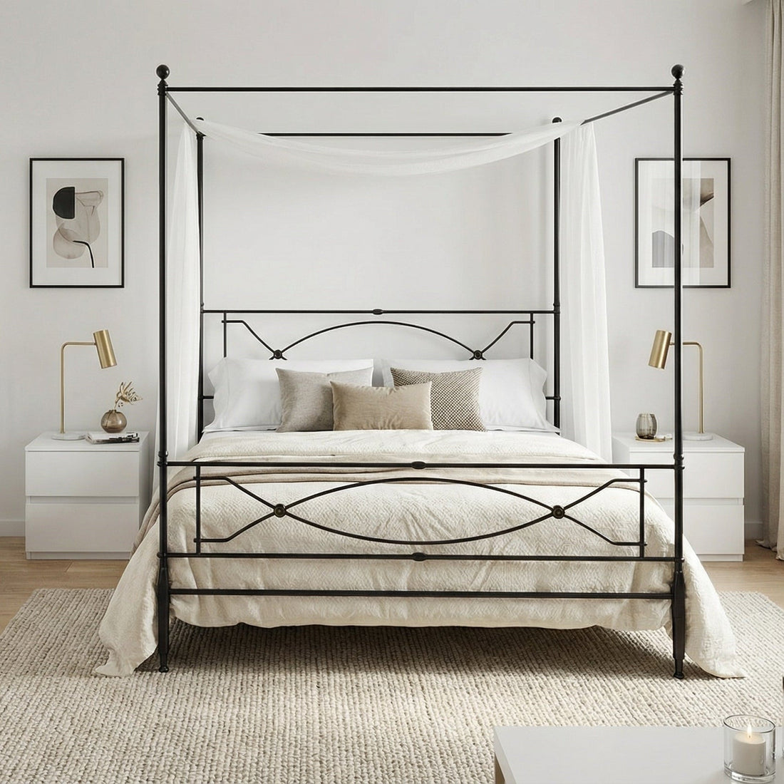 Il Letto a Baldacchino in Ferro: il Romanticismo che non Tramonta - Ferrari
