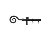 Bastone per tende in ferro 20 mm -  Ricciolo