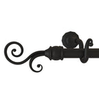 Bastone per tende 20 mm -  Doppio Ricciolo