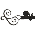 Bastone per tende 20 mm - Riccio Antico