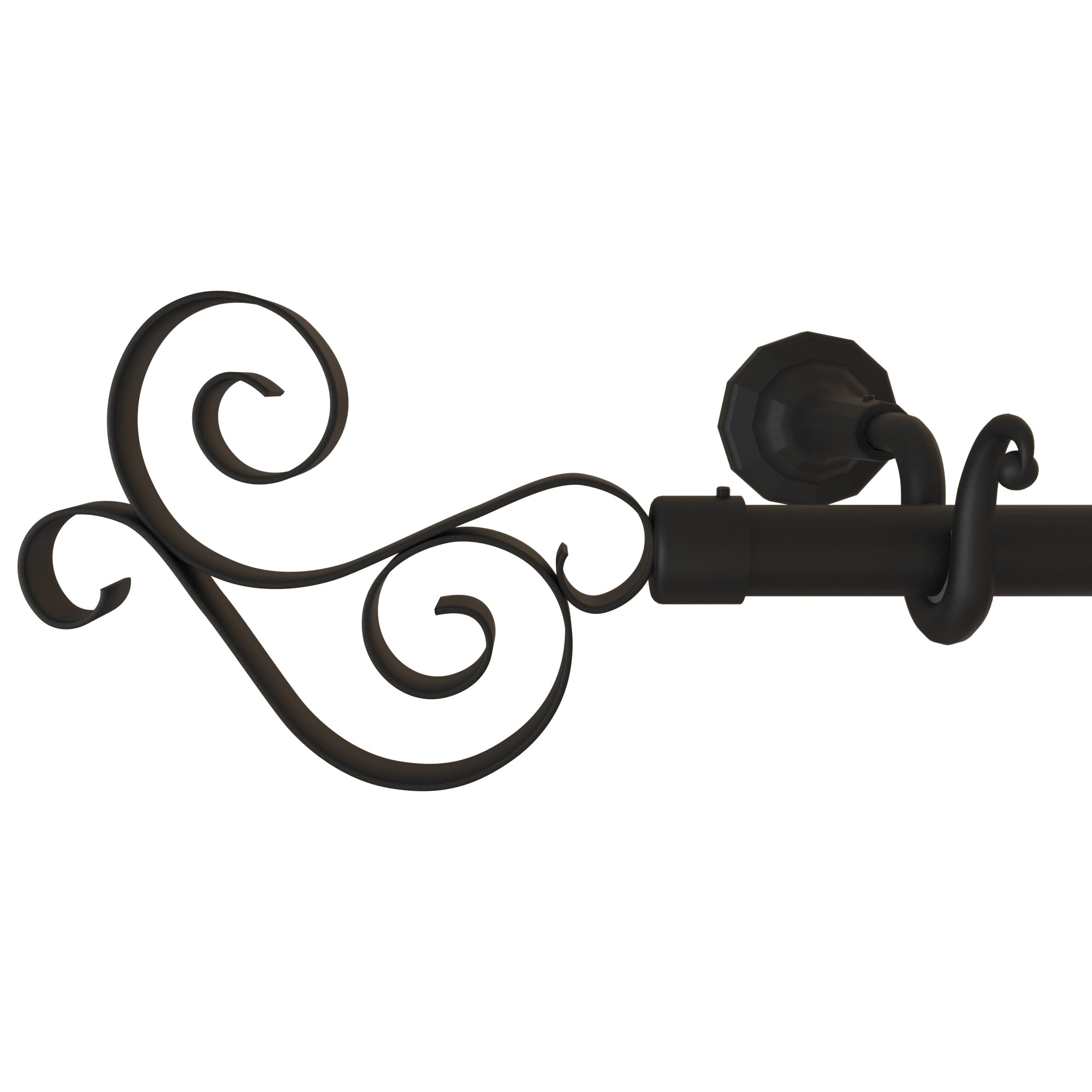 Bastone per tende 20 mm - Riccio Antico