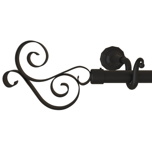 Bastone per tende 20 mm - Riccio Antico