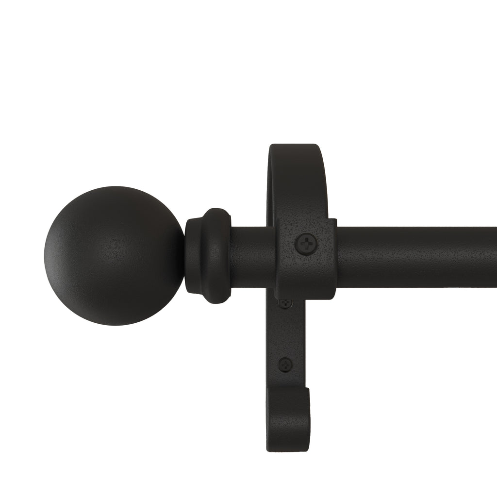 Bastone per tende in ferro 28 mm - SFERA