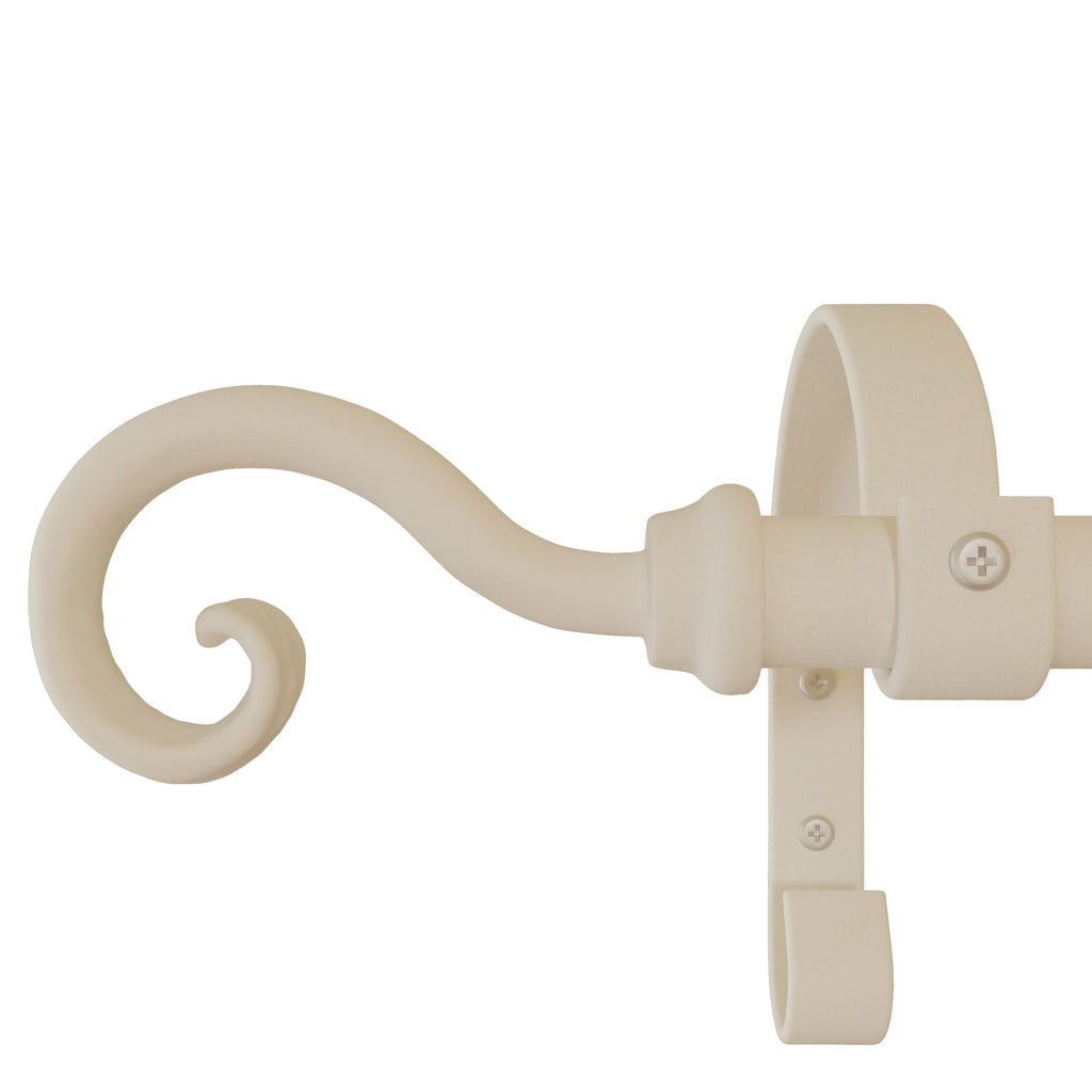 Bastone per tende in ferro 28 mm - RICCIO