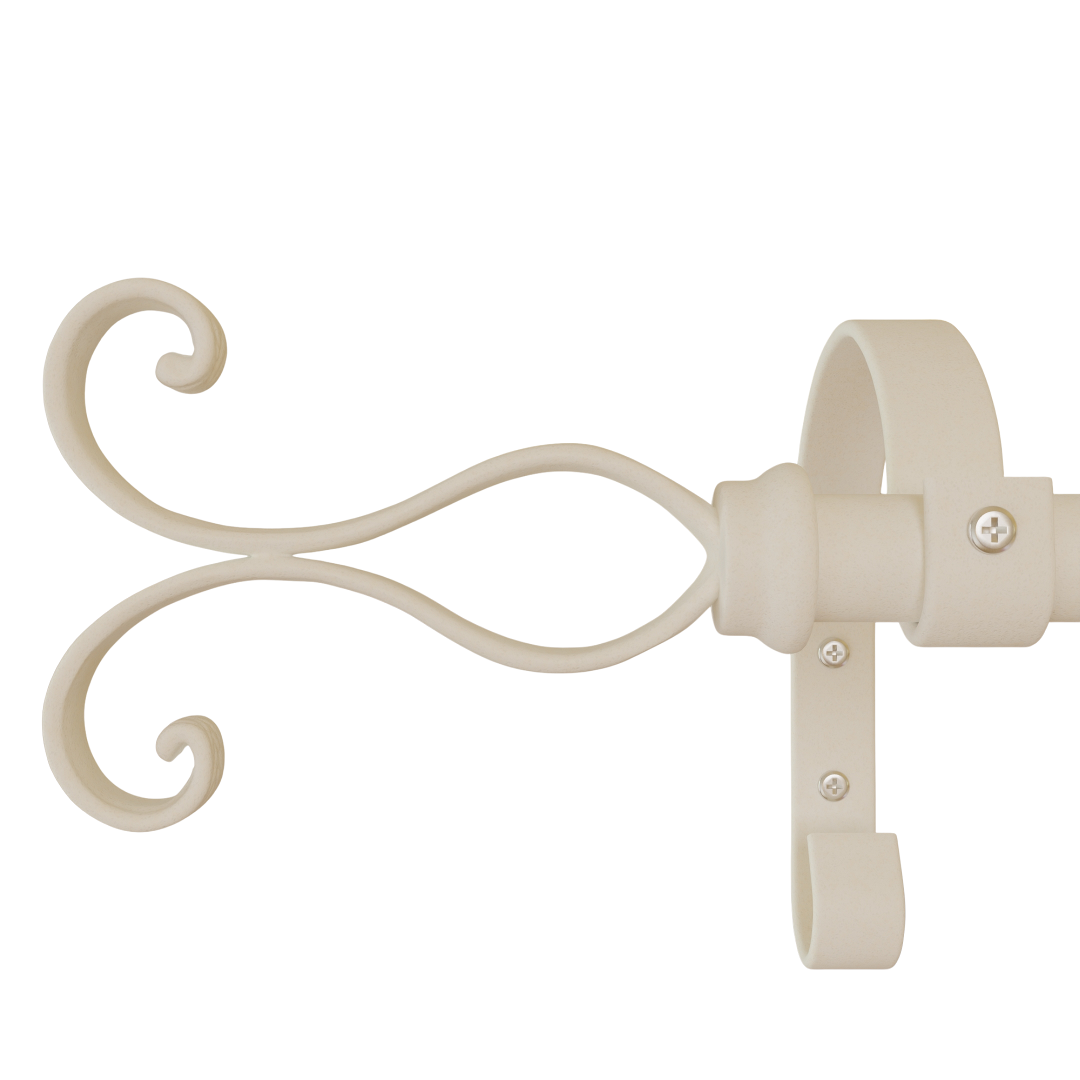 Bastone per tende in ferro 28 mm - ELEGANT