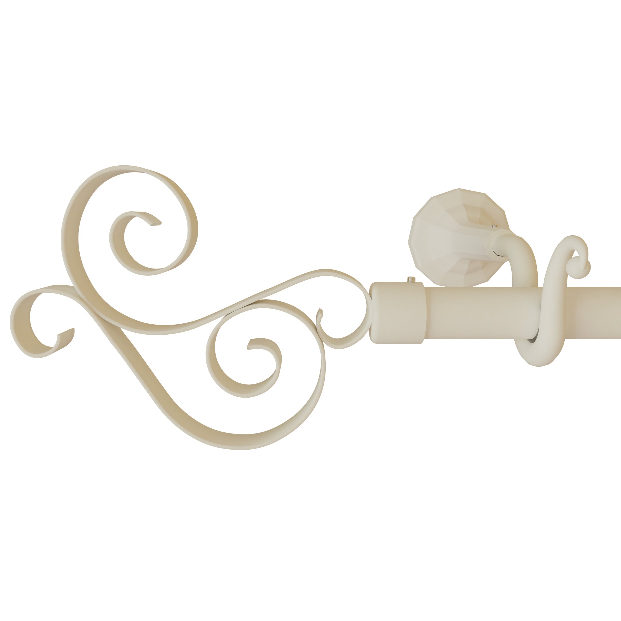 Bastone per tende 20 mm - Riccio Antico