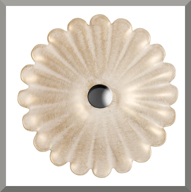 Letto in ferro singolo romantico "Simonetta"