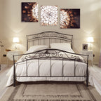 Letto in ferro matrimoniale "Anna"