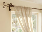 Bastone per tende in ferro 28 mm - ELEGANT