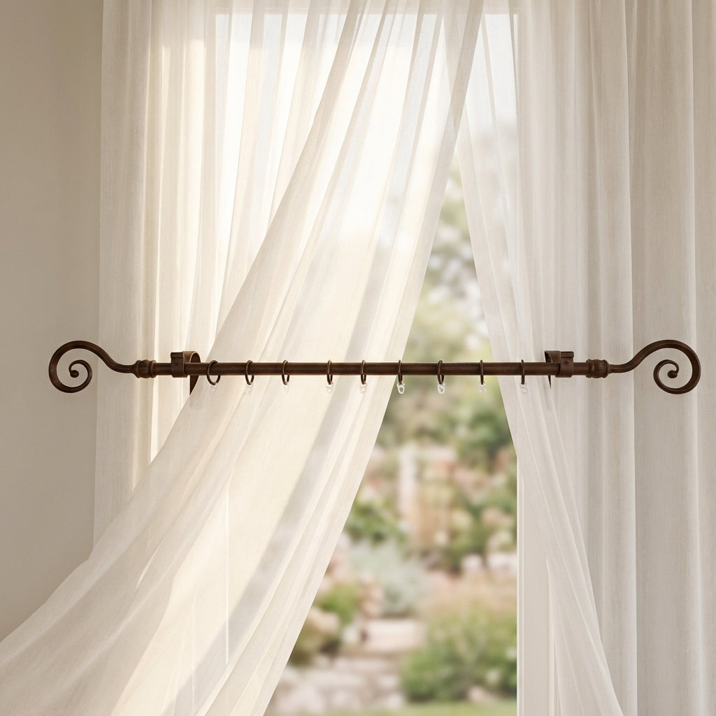 Bastone per tende in ferro 20 mm - Lucrezia