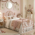 Letto singolo in ferro battuto " Angela"