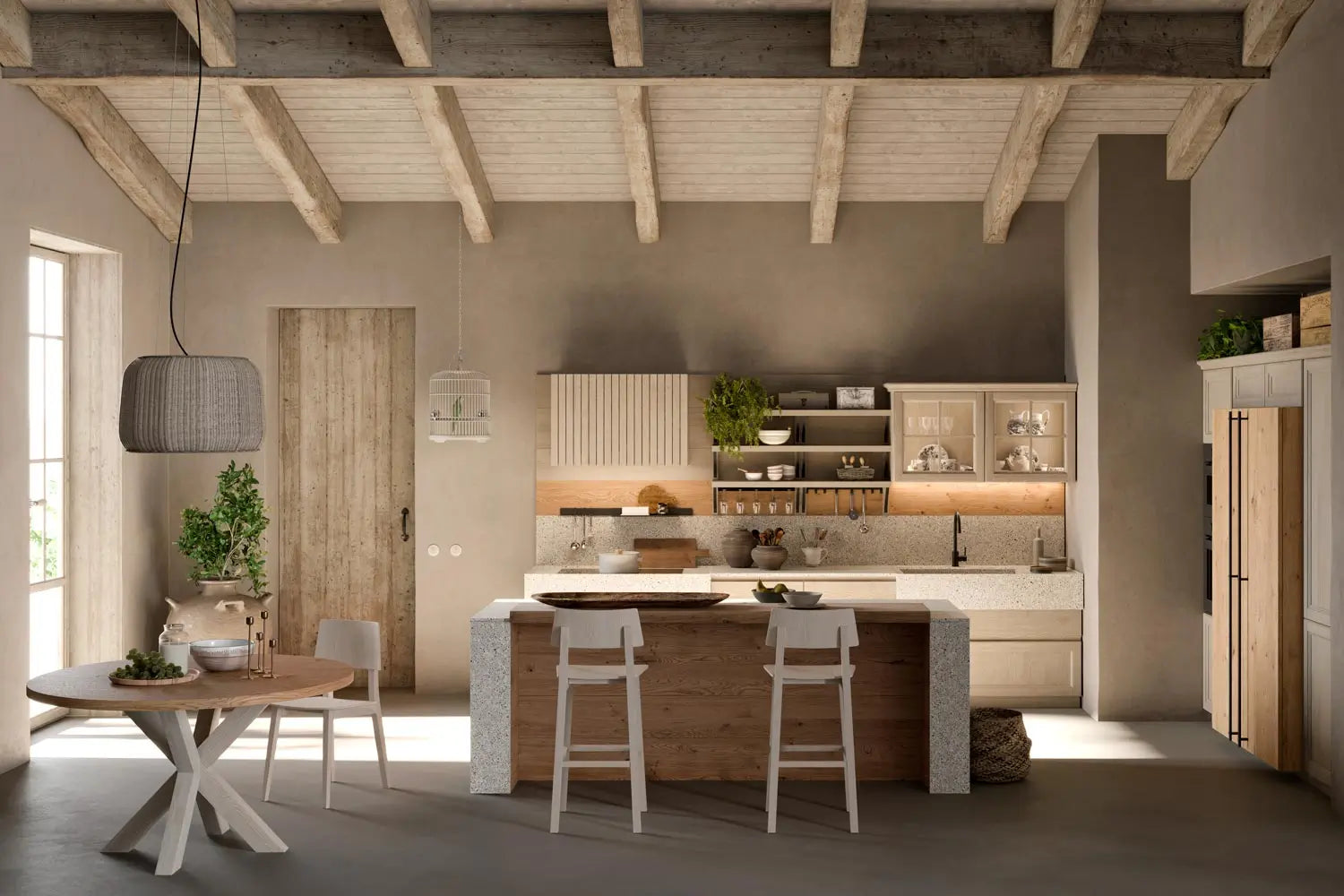 Cucina su misura in legno Ferrari Tregnago