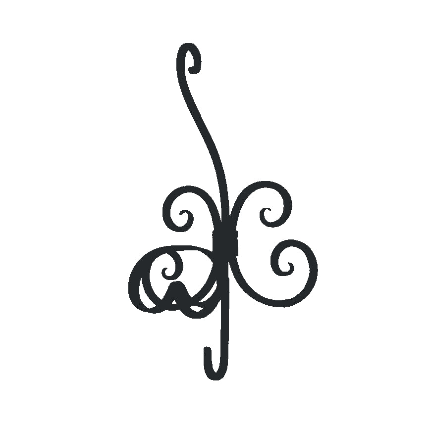 Appendiabiti da parete in ferro - FC020