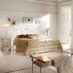 Letto in ferro forgiato matrimoniale "Giulia"