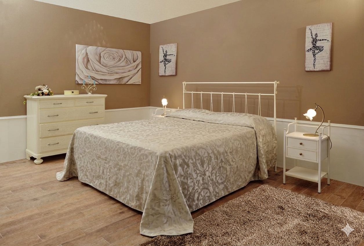 Letto in Ferro Battuto Diana | Matrimoniale