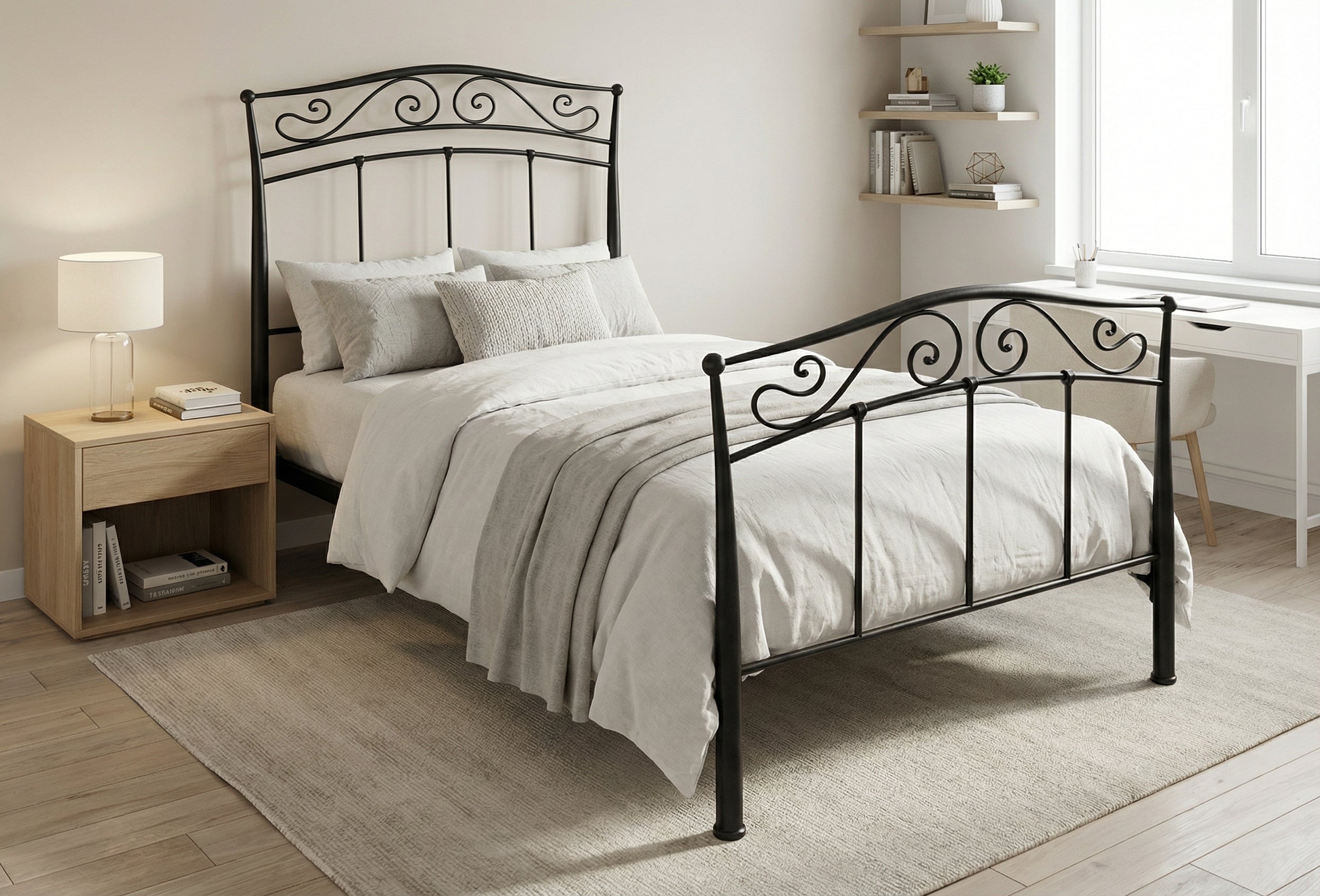 Letto in ferro singolo "Anna"