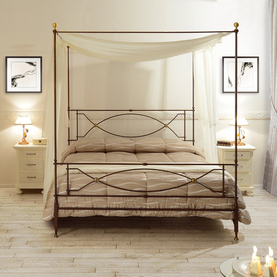 Letto in ferro battuto " Clara"