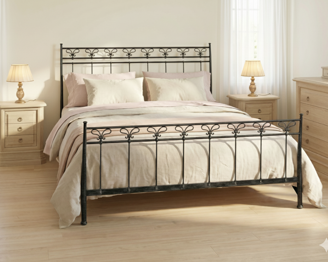 Letto in ferro battuto "Elena"