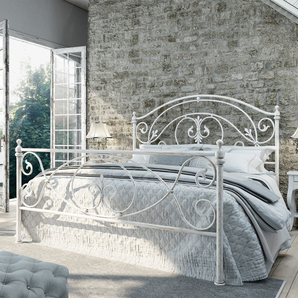 Letto in ferro battuto Carlotta - TESTATA E PEDIERA