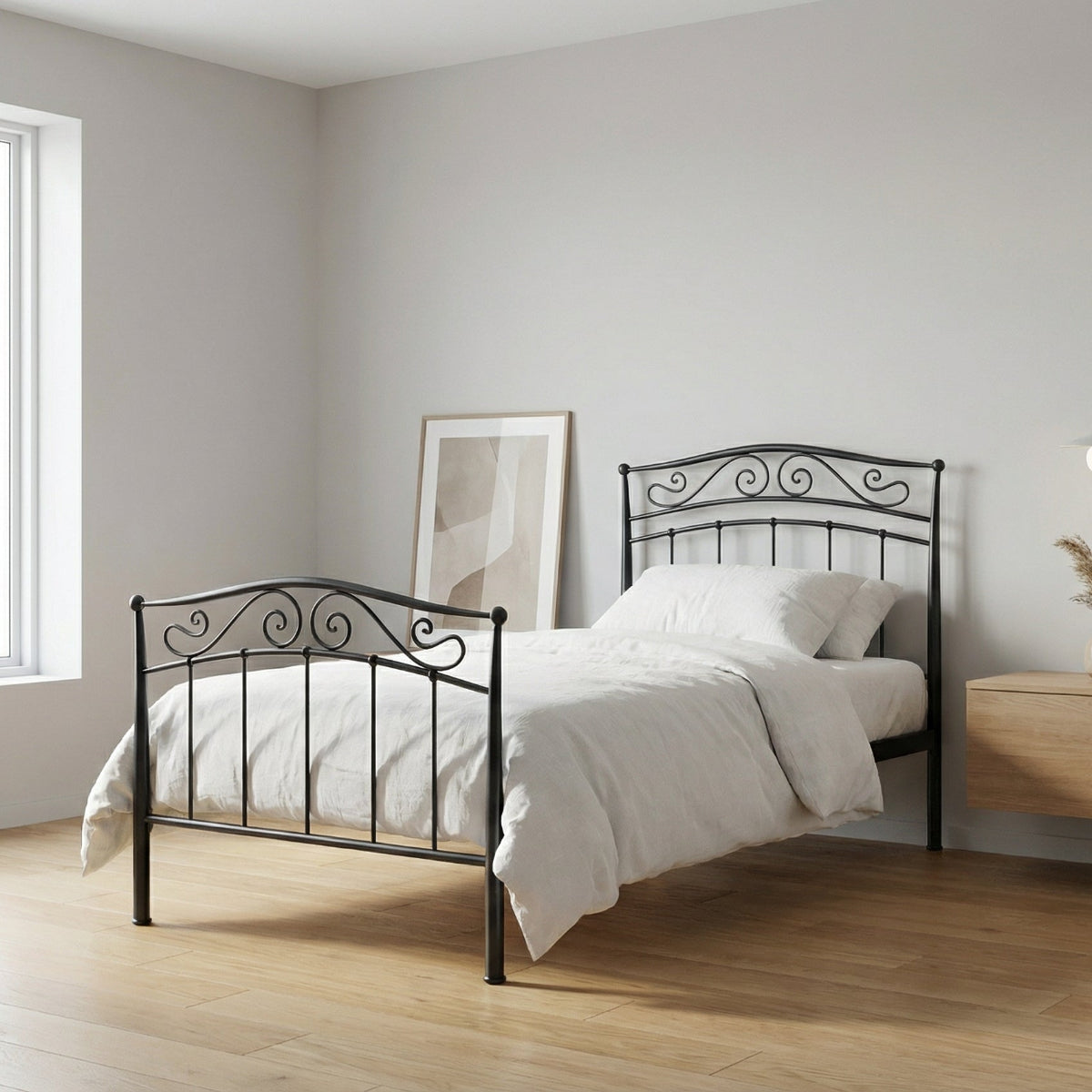 Letto in ferro singolo "Anna"