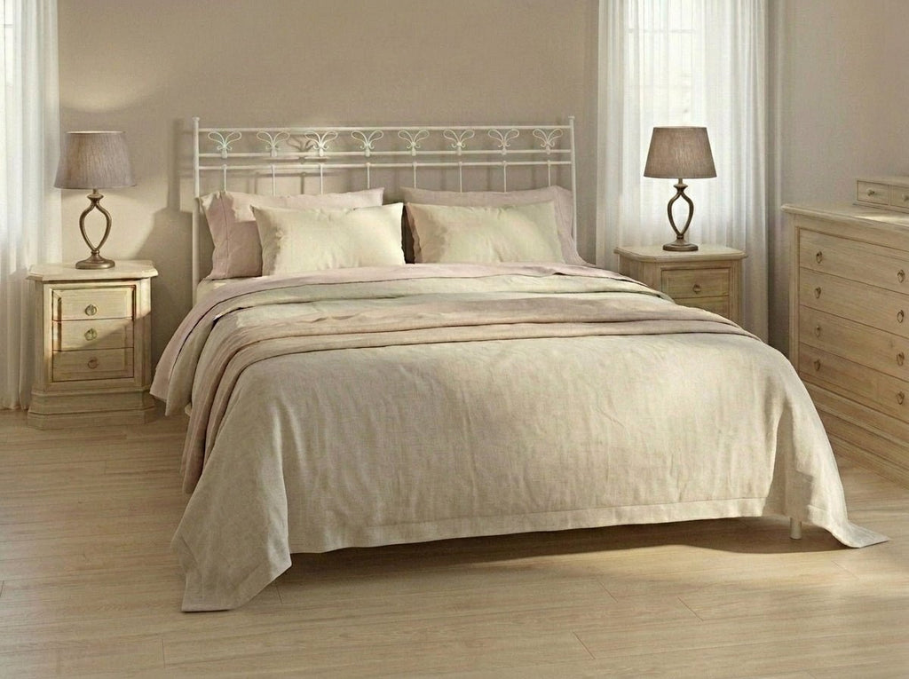 Letto in ferro battuto "Elena" | Matrimoniale - Ferrari