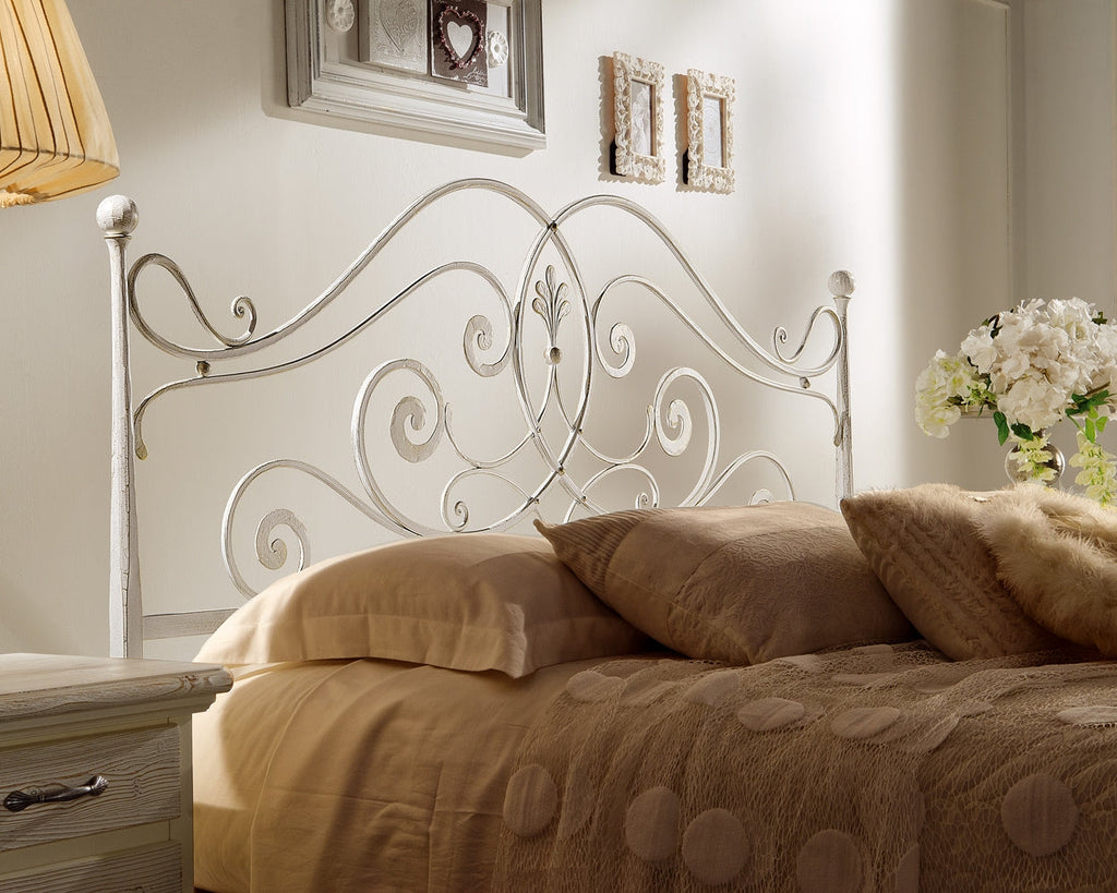 Letto in ferro forgiato matrimoniale "Giulia"