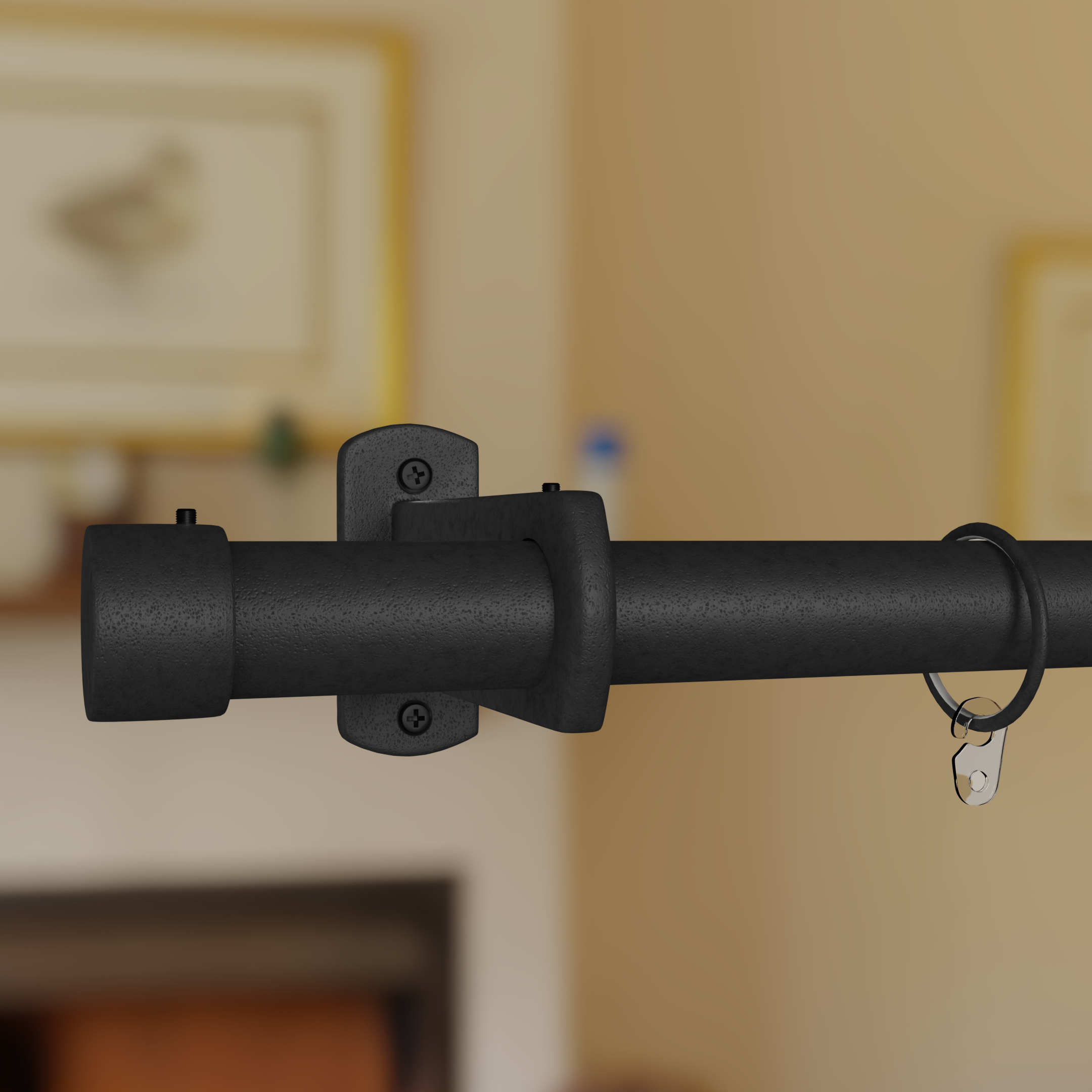 Bastone per Tende in Ferro 20 mm - TAPPO