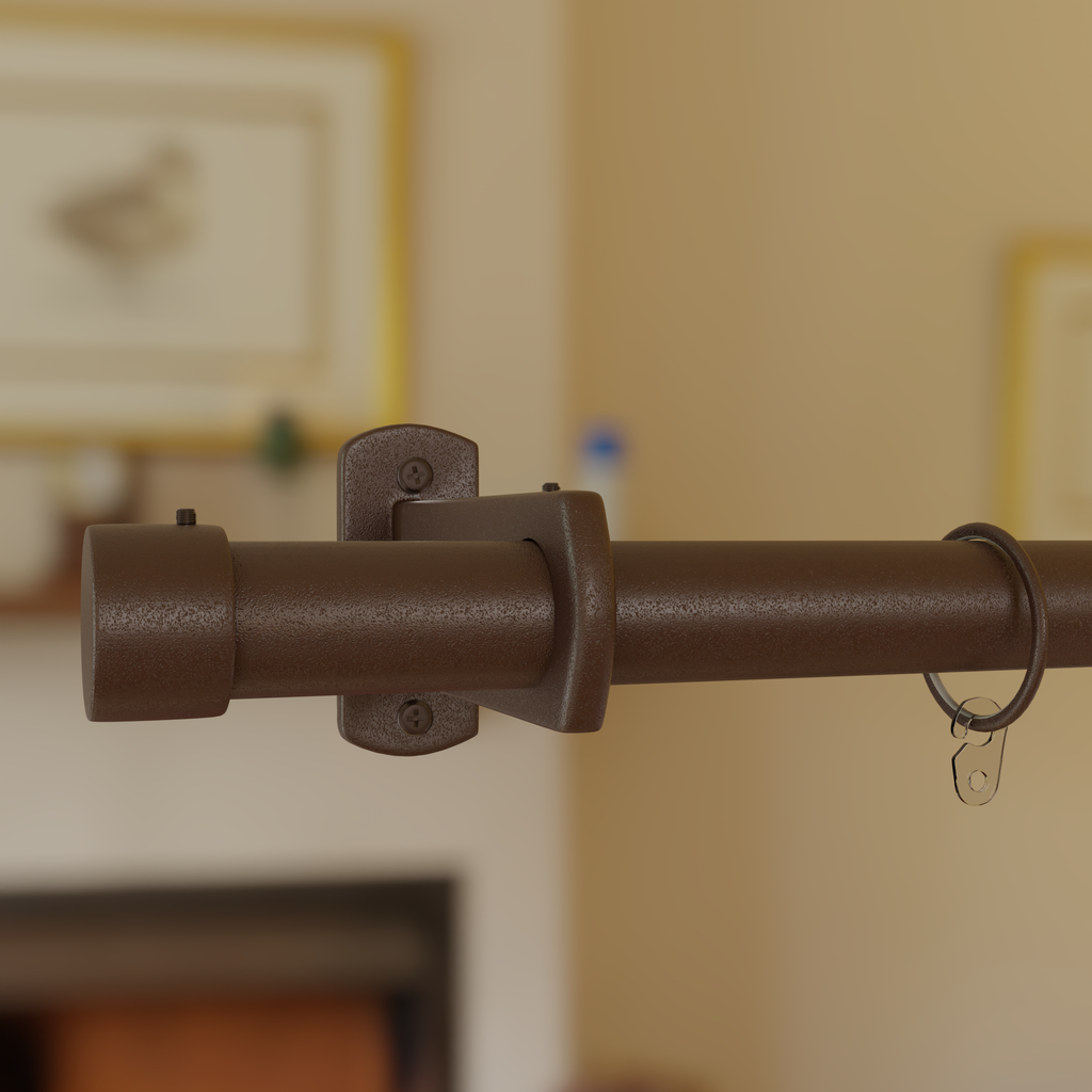 Bastone per Tende in Ferro 20 mm - TAPPO