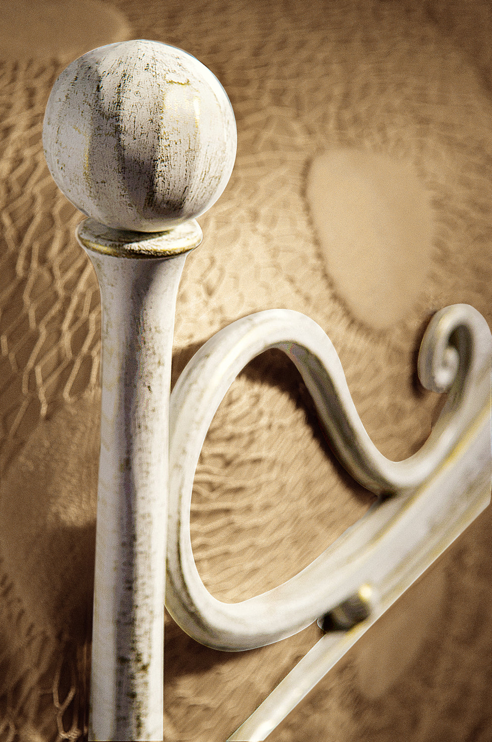 Letto in ferro forgiato matrimoniale "Giulia"