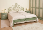 Letto in ferro battuto matrimoniale Carmen