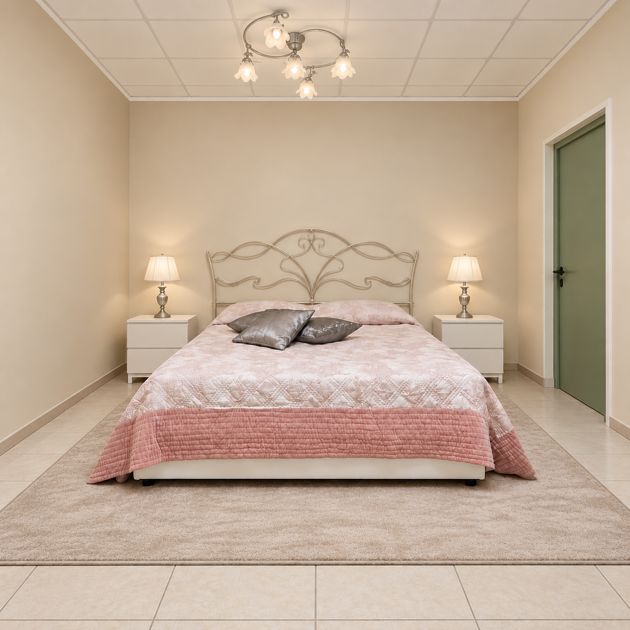 testata letto in ferro battuto