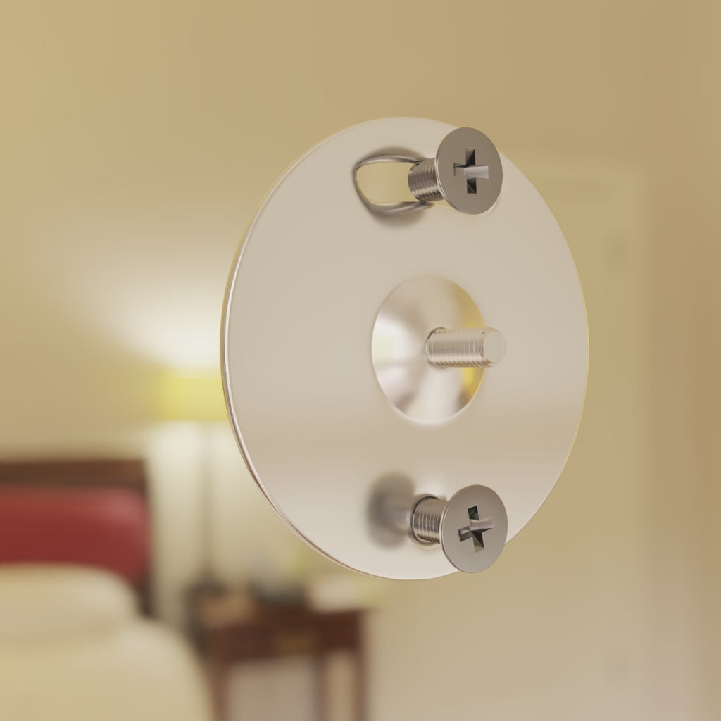 Bastone per tende 20 mm -  Doppio Ricciolo