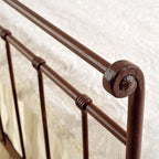 Letto Matrimoniale in Ferro Battuto Artigianale "ROBERTA"